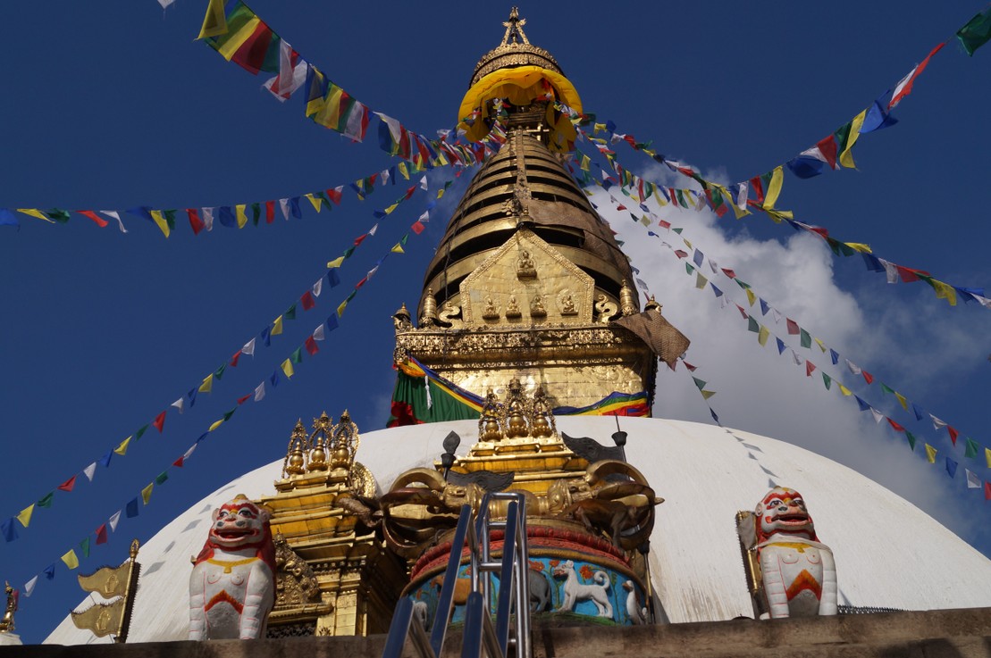 Berglandschaft in Nepal als Inspiration für Reisen